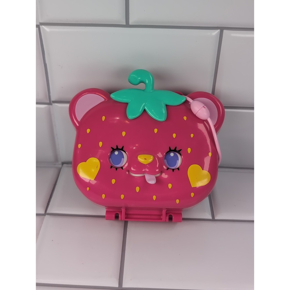 Polly Pocket Strawberry Bear Compact Only Play Set No Accessories
